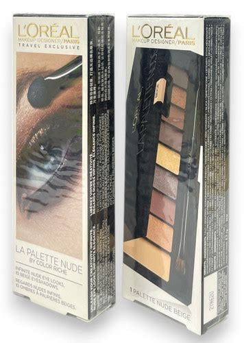 L Oreal La Palette Nude 10 Beige Eyeshadow 7g Beige Lot Of 2 Sealed