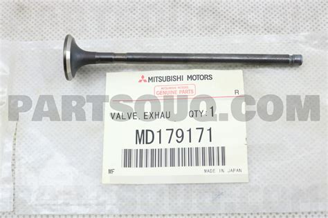 VALVE,EXHAUST MD179171 | Mitsubishi Parts | PartSouq