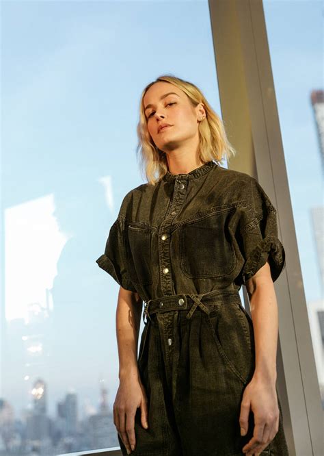 Brie Larson Poses For Who What Wear Beautifulballad