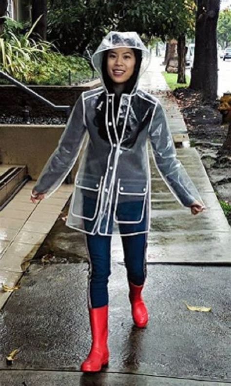 Pin By VINYL ENAMERU LOVE On Transparent Rainy Day Fashion Rain Wear