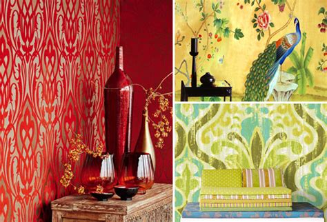 Китайские обои: рисунки, материалы, особенности