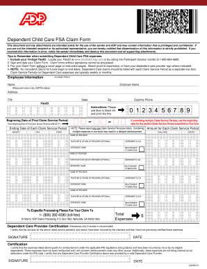 Fillable Online Converse To Complete A Dependent Care Reimbursement