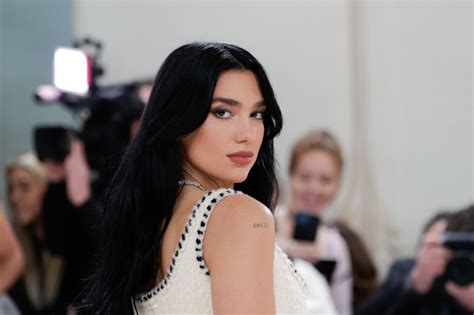 Look Dua Lipa Releases New Song Dance The Night For Barbie Movie