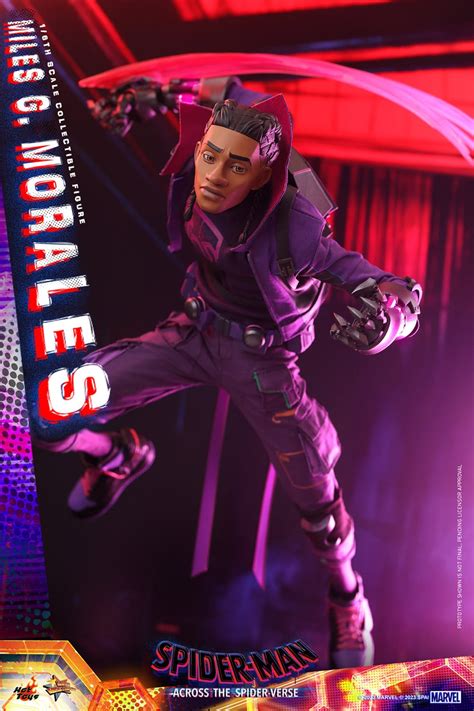 Hot Toys Miles G Morales Sixth Scale Figure Spider Man Limited Collectible Comic Concepts
