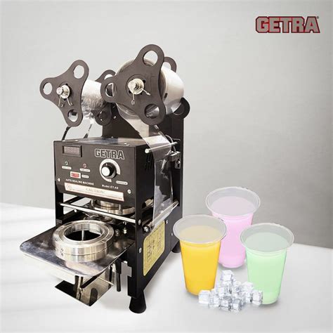 Jual Cup Sealer Semi Otomatis Getra Et A9 Mesin Penyegel Tutup Gelas