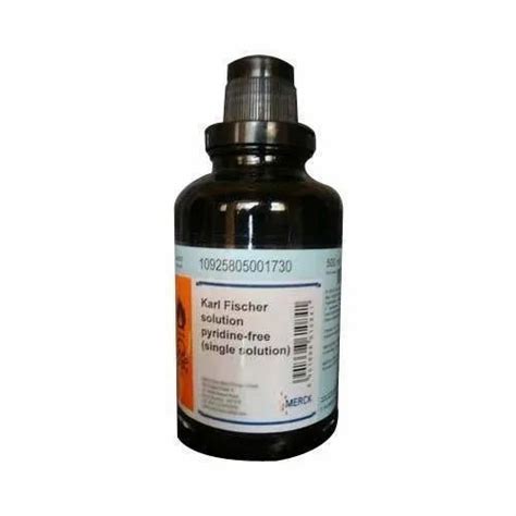 Karl Fischer Reagent Chemicals For Scientific Research Grade Standard