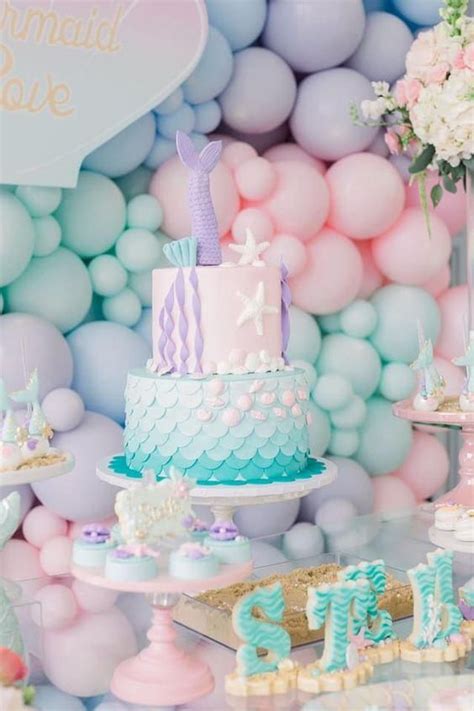 Las Mas Bellas Tortas De Sirenas Todo Bonito Mermaid Birthday Cakes