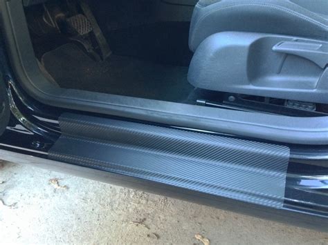 Карбоновые накладки на пороги — Volkswagen Golf Mk6, 1,4 л, 2009 года ...