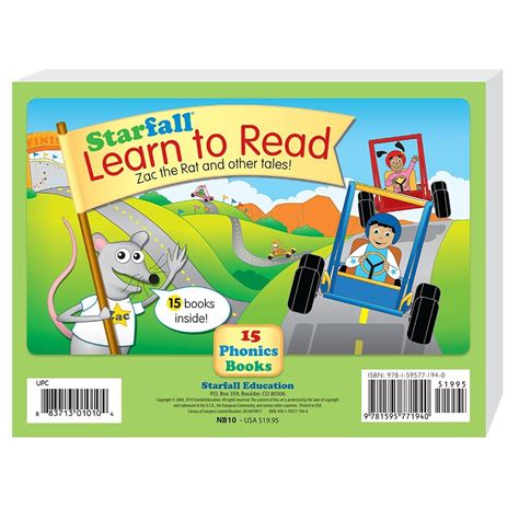 Starfall Learn To Read 15 Phonics Books 9781595771940