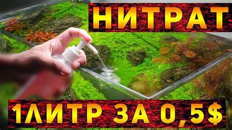Удобрение для аквариумных растений своими руками за 25 центов! УДО ...