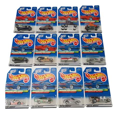 12 Hot Wheels Th Treasure Hunt 1998 Serie Completa