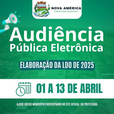 Eletronica Nova America - Prefeitura Municipal de Nova América