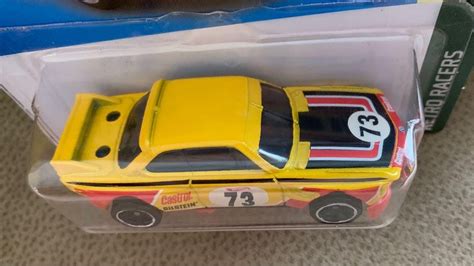 Hot Wheels Bmw Csl Race Car Yellow Castrol Hw Retro Etsy Uk