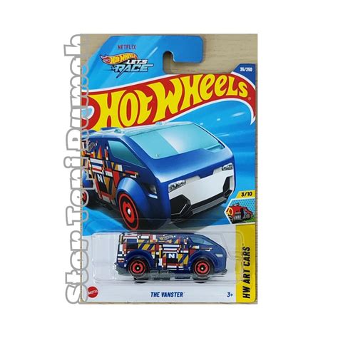Hot Wheels The Vanster HW Fantasy Art Cars Netflix Let S Race Shopee Malaysia