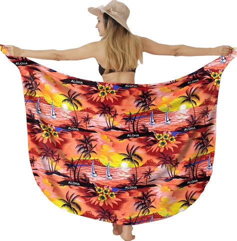 HAPPY BAY Women S Beachwear Summer Beach Wrap Bikini Wraps Sarong Coverups Swimwear Swim Cover