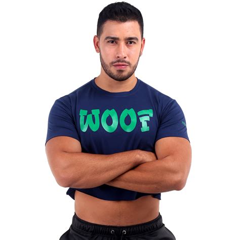 Abydos Men S Crop Top Lgbt Shirt For Men Gay Crop Top Dark Blue Woof