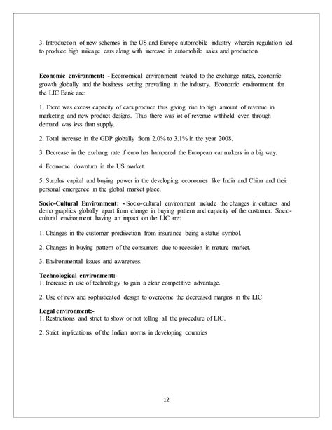 Project on LIC | DOCX