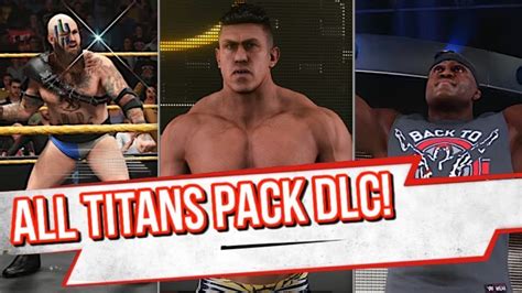 WWE 2K19 Titans Pack GAMEPLAY YouTube