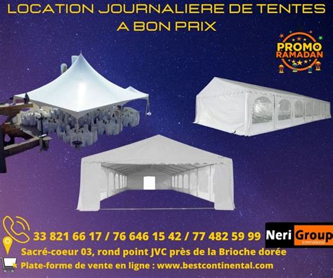 Location Journaliere De Tentes Et BÂches A Dakar Izideals