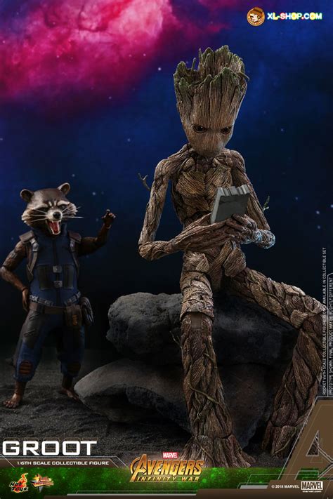 Hot Toys MMS Avengers Infinity War Th Scale Groot