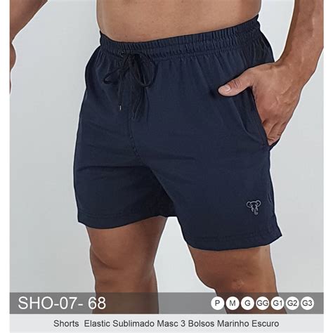 Shorts Masculino Tactel Bermuda Lisa Praia Piscina Mauricinho Shopee