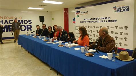 Instalan Consejo Del Instituto Municipal De La Mujer De Torreón