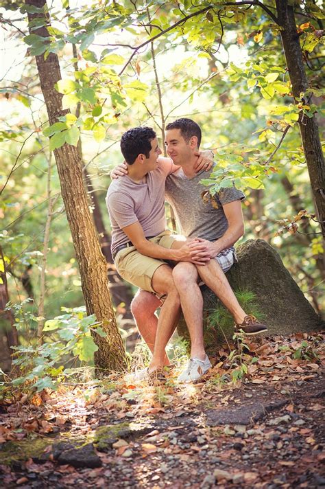Outdoor Gay Engagement Shoot In Massachusetts PS Love