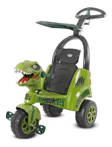 Triciclo Montable Infantil Prinsel Con Y Sin Empuje Dinosaur Envío Gratis