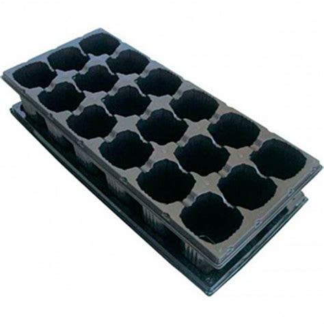Кассета под рассаду пластиковая с поддоном на 18 ячеек купить, выгодная ...
