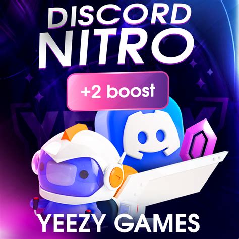 Buy DISCORD NITRO 1 3 12 MONTH 2 BOOST BEST PRICE