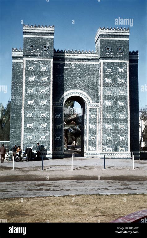 Ishtar Gate Babylon Iraq Hi Res Stock Photography And Images Alamy