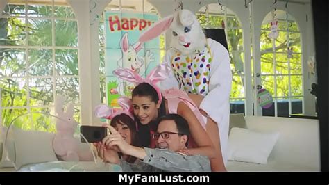 Stepbro In Bunny Costume Fucks His Horny Stepsister On Easter Celebration Avi Love Xxx