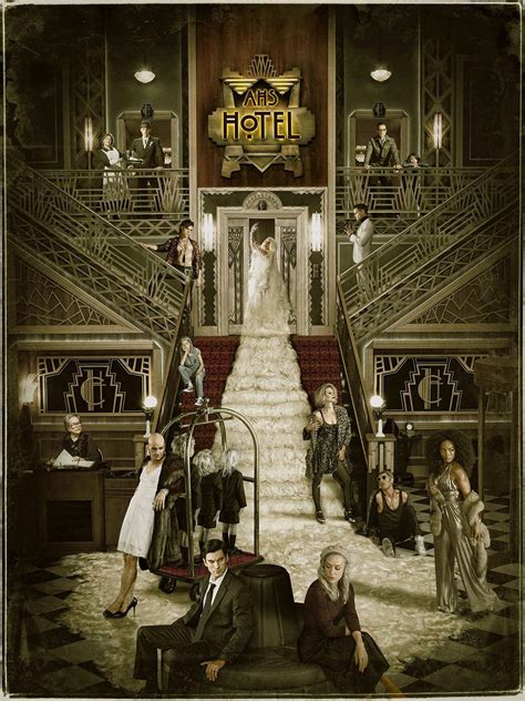 AHS: Hotel Official Cast Poster | Cultjer