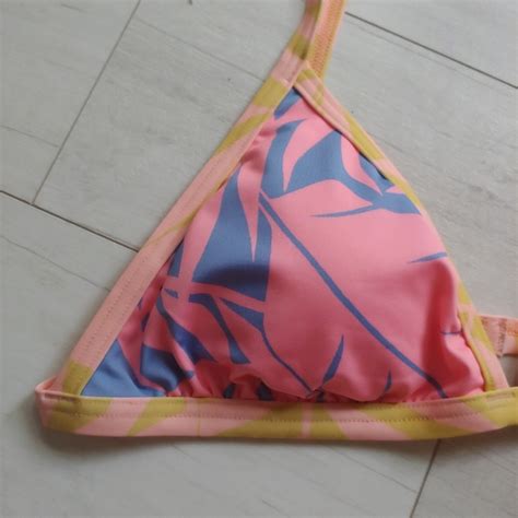 Billabong Swim Billabong New Mystic Beach Ceci Triangle Bikini Top Poshmark