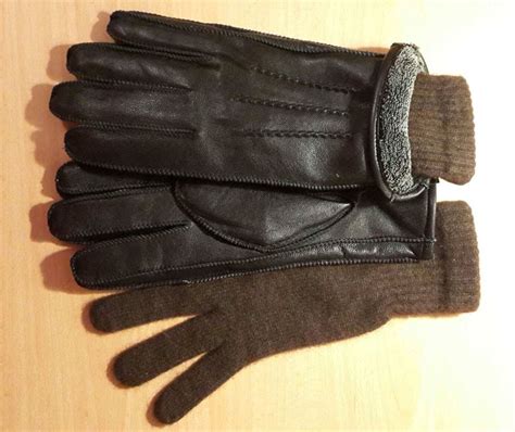 Yak wool gloves (brown) – Mongolian shop