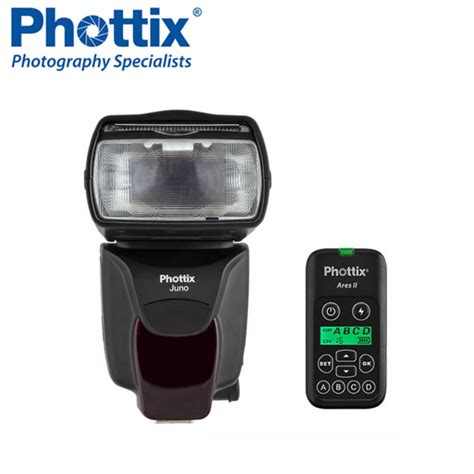 Phottix Juno Manual Hot Shoe Flash Ares Ii Combo For Canon Cameras Studio
