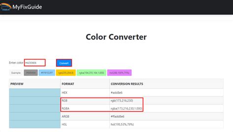 Best Hex To Rgba Color Code Converters Geekflare