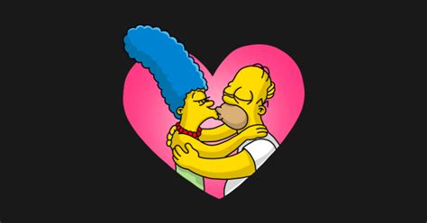 Homer And Marge Love Simpsons T Shirt Teepublic