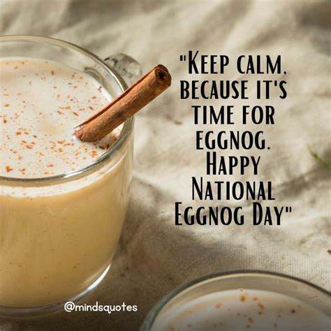 national eggnog day quotes messages wishes captions
