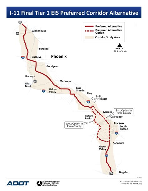 Interstate 11 Final Tier 1 Environmental Impact Statement Available For