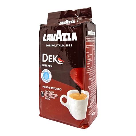 LAVAZZA DEK INTENSO bezkofeinowa kawa mielona 250g 13773817738 - Allegro.pl