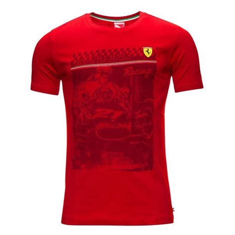 Puma T Paita Ferrari SF Graphic Punainen Unisportstore Fi