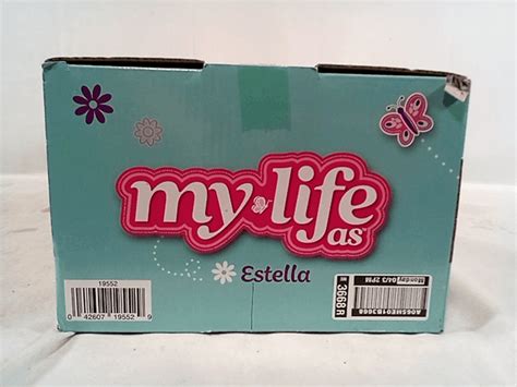 My Life As Estella Posable Inch Doll Blonde Hair Blue Eyes Dutch Goat