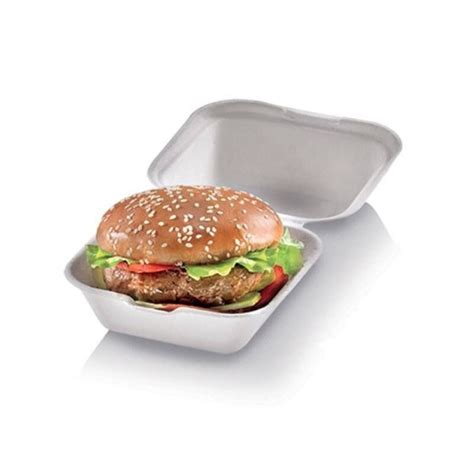 Boite burger biodégradable en bagasse Mon emballage