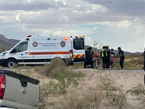 Se vuelca estadounidense por manejar ebrio Norte de Ciudad Juárez