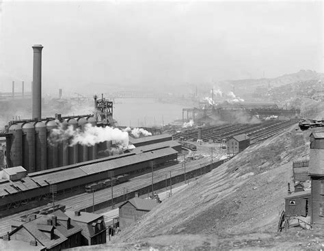 Pittsburgh Steel Mill Photograph by Granger - Pixels