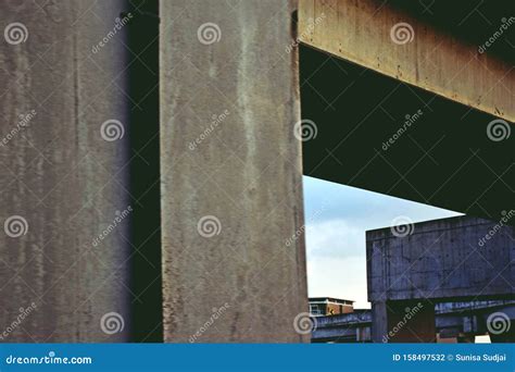 The U-turn bridge stock photo. Image of industry, exterior - 158497532