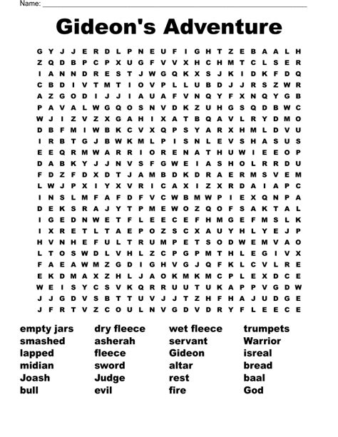 Gideonbible Hero Word Search Wordmint