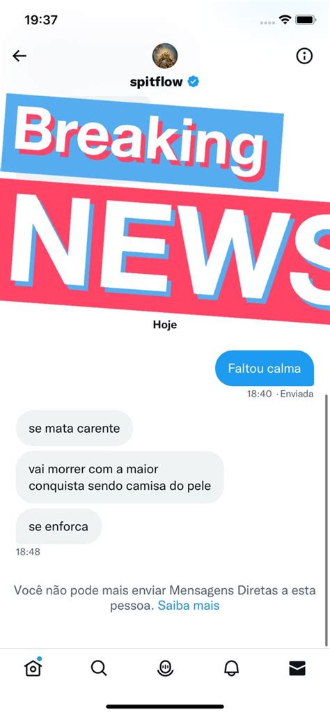 Use Code Peuz On Twitter Uma Conta Verificada Insinuando Suicid