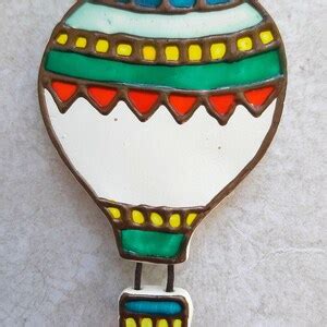 Set 3 Hot Air Balloon Refrigerator Magnet Fridge Magnet Hot Air Balloon Refrigerator Magnets